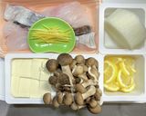 タラと豆腐とシメジのレモン蒸し作り方1写真