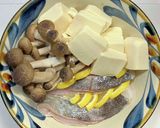 タラと豆腐とシメジのレモン蒸し作り方2写真