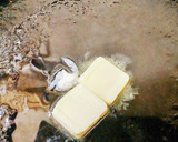 鮭と青梗菜のクリーム煮！お醤油で和風味作り方4写真