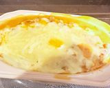 簡単・オムライスの残りご飯からのドリア作り方8写真