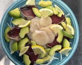牛角塩ドレで簡単カルパッチョ作り方6写真