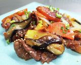 根菜と牛肉の甘辛いため作り方10写真