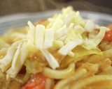 食べ応え抜群！カレー焼きうどん【食遺産】作り方6写真