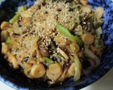糸こんにゃくと山菜ミックスの炒め物作り方7写真