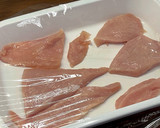 蒸し鶏と蒸しなすの和え物作り方2写真
