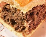 2人で一緒に♪特大Wビーフチーズバーガー作り方18写真