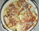 超シンプル白菜と鶏肉のこくうま醤油鍋作り方4写真