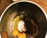 ココアとオリーブ油の濃厚ガトーショコラ作り方1写真