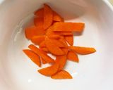 茄子椎茸きな粉ごま味噌生姜味八宝回鍋肉風作り方3写真