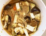 茄子椎茸きな粉ごま味噌生姜味八宝回鍋肉風作り方16写真
