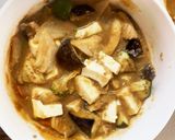 茄子椎茸きな粉ごま味噌生姜味八宝回鍋肉風作り方18写真
