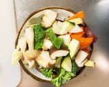 お一人様簡単オーロラ味根菜たっぷり野菜炒作り方10写真