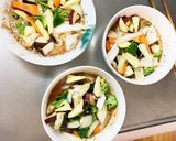レンジ爽やか味噌味ツナ根菜茄子野菜炒め作り方13写真