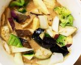 レンジ爽やか味噌味ツナ根菜茄子野菜炒め作り方14写真