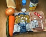 サラダチキン（スロー調理）マカロニサラダ作り方1写真