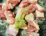 ノンオイル●鶏肉のあっさり塩レモン炒め作り方1写真