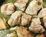 ノンオイル●鶏肉のあっさり塩レモン炒め作り方3写真