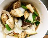 根菜茄子コク旨簡単ウスター味温野菜サラダ作り方15写真