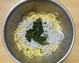 超簡単♪♪紫蘇しらすパスタ作り方2写真