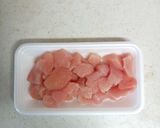 鳥肉と厚揚げこんにゃくのソース味噌炒め作り方3写真
