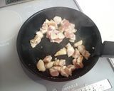 鳥肉と厚揚げこんにゃくのソース味噌炒め作り方4写真