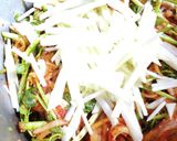 今が旬!韓国おかんのヤリイカとせりのフェ作り方6写真