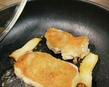 チキンソテー カレークリームソース作り方1写真