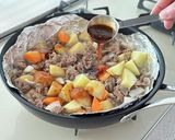 調味料1つ!春野菜の肉じゃが作り方4写真