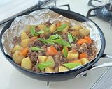 調味料1つ!春野菜の肉じゃが作り方5写真