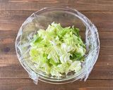 春キャベツとちくわの塩昆布和え作り方2写真