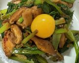 鶏モモ肉と小松菜丼作り方6写真