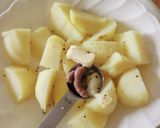 10分以内de新じゃがのアンチョビバター作り方2写真