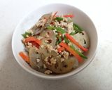 彩りそぼろ丼〜食物繊維どっさり編〜作り方7写真
