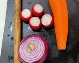 【簡単】根菜たっぷりけんちん汁作り方1写真