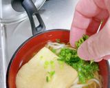 マルチポットを使って きつねうどん作り方10写真