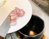 マルチポットを使って　親子丼の具作り方3写真