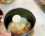 マルチポットを使って　親子丼の具作り方6写真