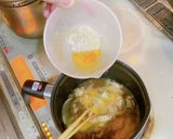 マルチポットを使って　親子丼の具作り方10写真
