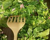 ポン酢が決め手のほうれん草と素麺　31作り方7写真