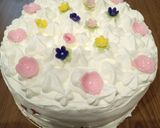 21cmの生デコケーキ作り方38写真