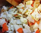 辛味噌けんちん汁。作り方4写真