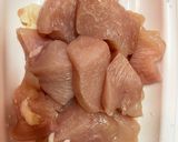 Dietのために作った鶏胸おろし煮作り方1写真