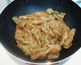 青のりと味噌のこんにゃくの煮物作り方3写真