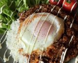 新玉ねぎのそぼろタコライス作り方9写真