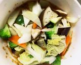 肉無豆腐簡単きな粉洋風オイごま味野菜炒め作り方14写真