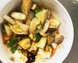 肉無豆腐簡単きな粉洋風オイごま味野菜炒め作り方15写真