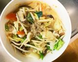 肉無チクワクリーミー味噌キムチ味野菜炒め作り方20写真