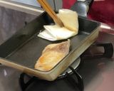 ぶりのケチャップ炒め弁当作り方4写真