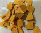 かぼちゃのチーズ焼き作り方1写真