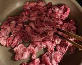 牛肉と小松菜のオイスターソース炒め作り方6写真